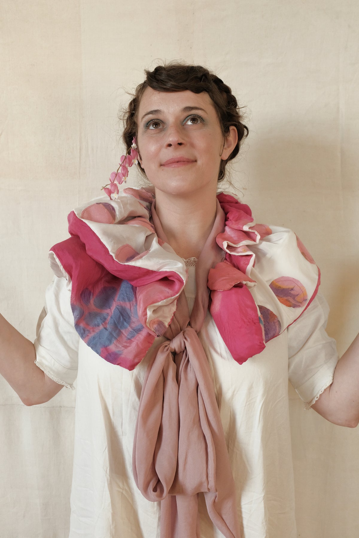 (Pink and Blue) Collar for Silent Film